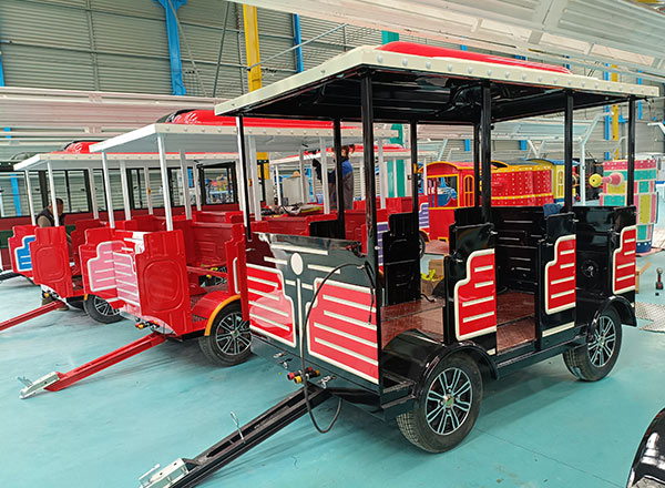 carnee rides trackless tourist train ride workshop