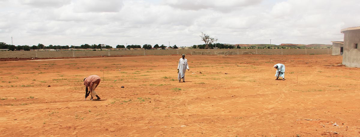 Family amusement park site in Nigeria prepared for dragon coaster installation