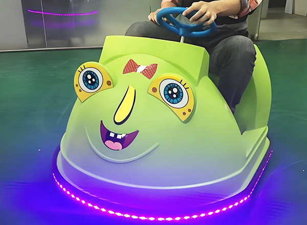 Cute bumper car designed specifically for young children