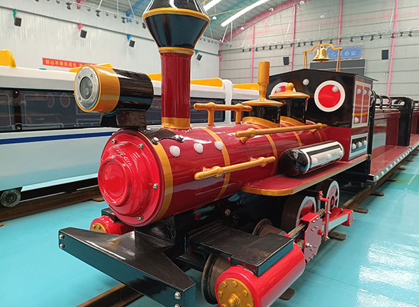 parque temático ferroviario fábrica de trenes