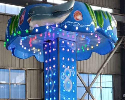 Mini Free Fall Tower Carnival Ride con metaril FRP de alta calidad