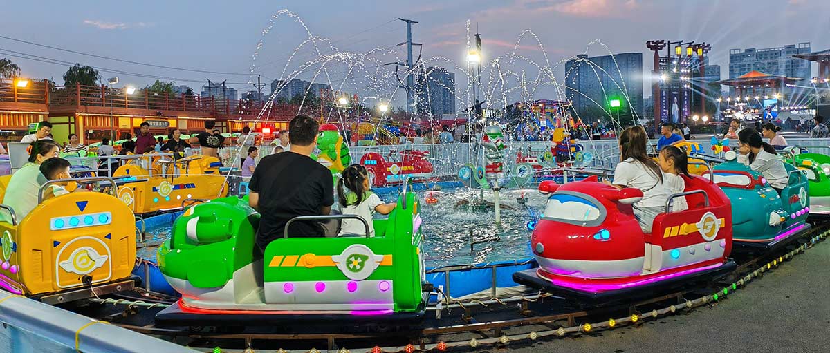 Открытый новый дизайн Kiddie Spining Amusement Equipment