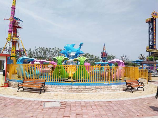 Карнавальные аттракционы Shark Island для использования в помещении и на улице