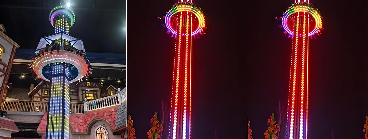 manèges de parc d'attractions tower drop à vendre
