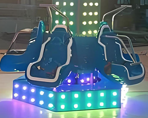 Torre de salto para niños con pasamanos de seguridad y base con luz LED