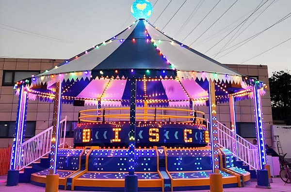 طاولة ديسكو تاجادا دوّارة بتصميم جديد مع إضاءة وموسيقى LED