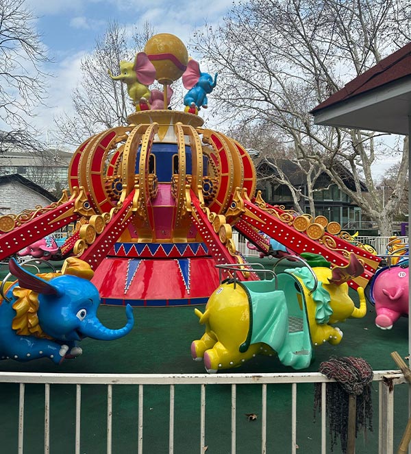 China Fun Fair Rides Manufacture Divine Dumbo Flying Elephant Amusement Park Rides