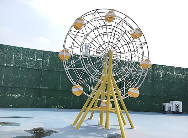 Roda gigante pequena FRP+aço Personalizada para parques temáticos
